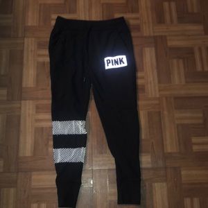Black joggers from PINK